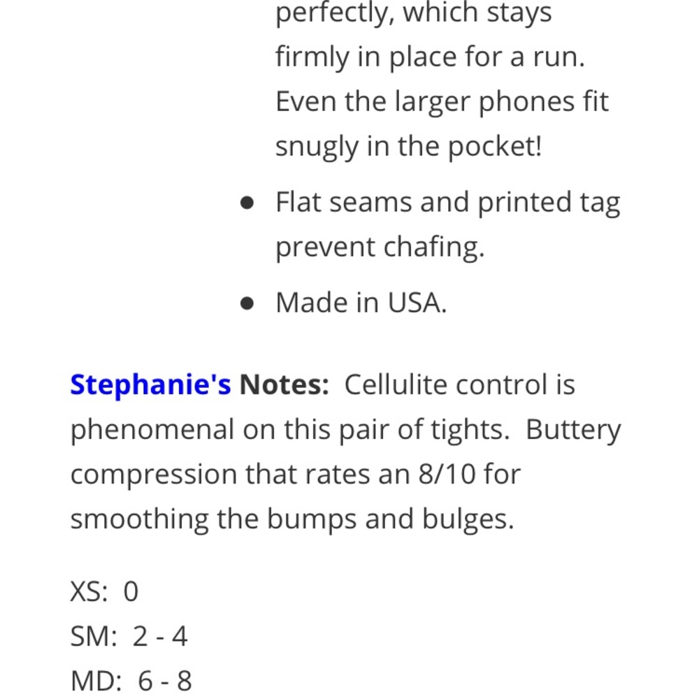 Sweet Spot Skirts. Calf Length Leggings - Picture 7 of 7